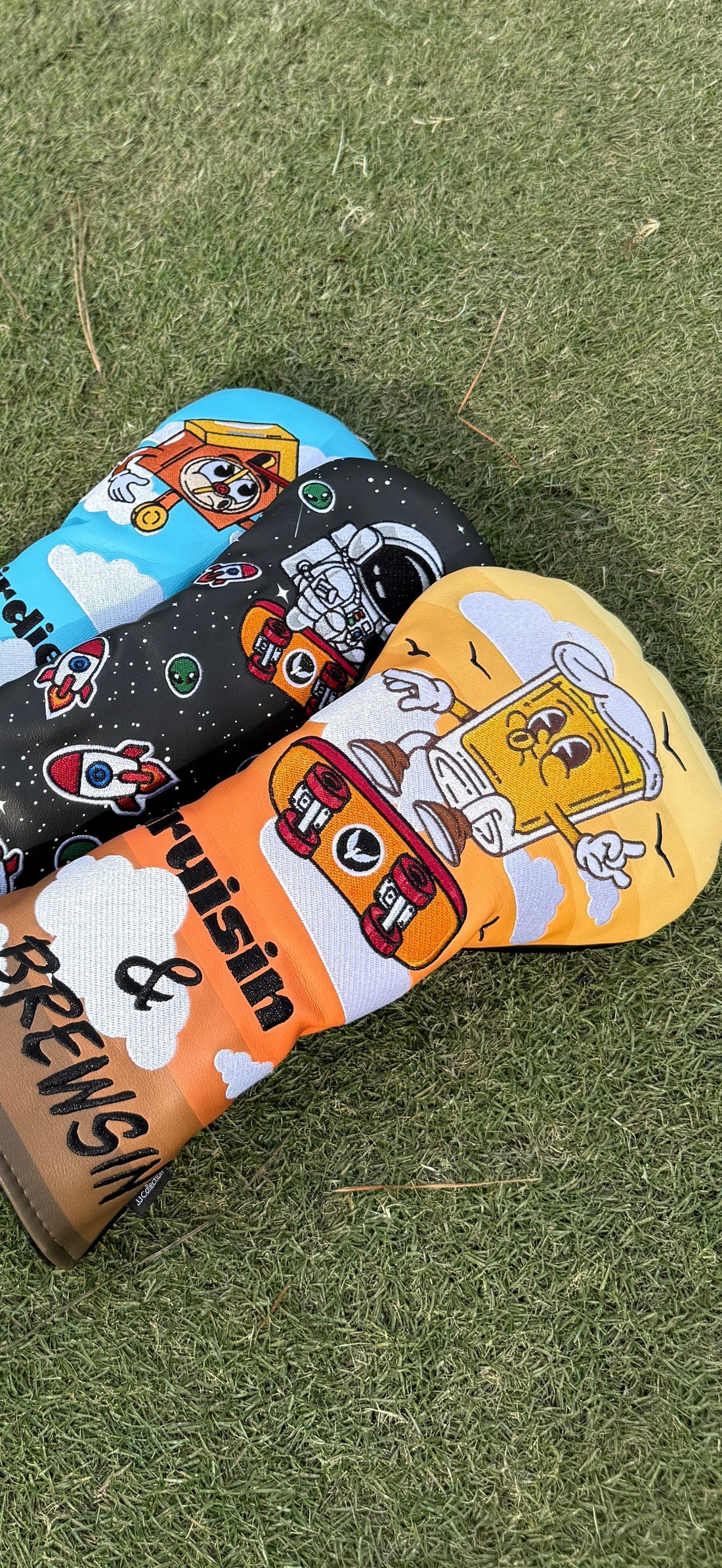 Premium Golf Headcovers and Ball Markers Built to Stand Out